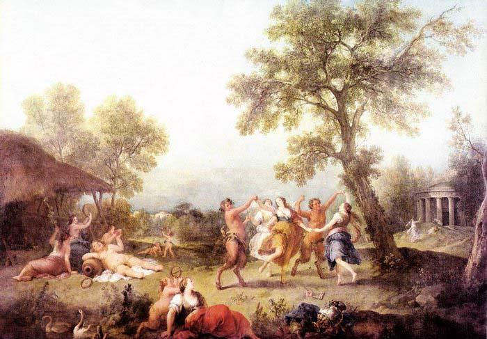 ZUCCARELLI  Francesco Bacchanal Spain oil painting art